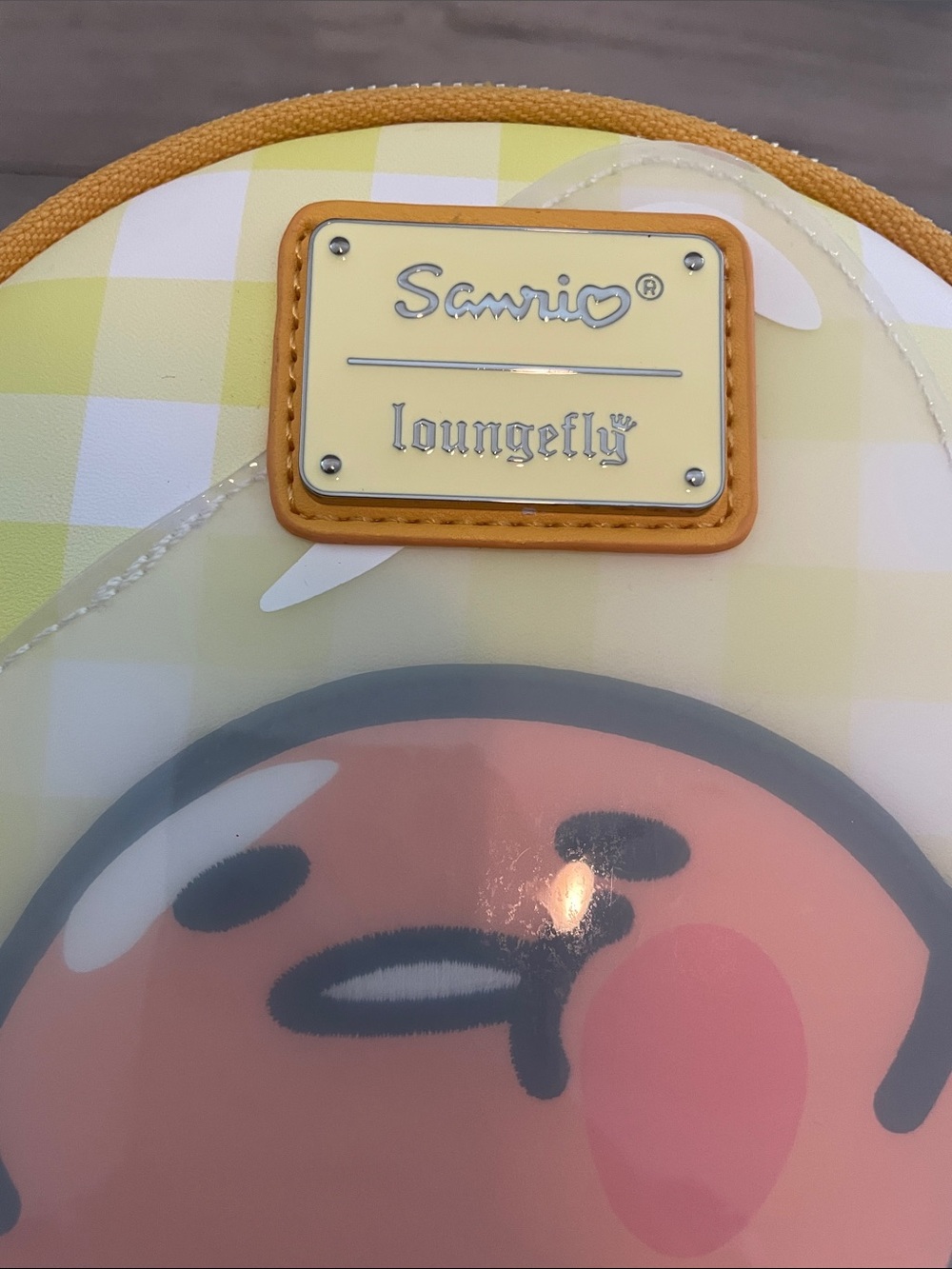 NWT Rare Loungefly Sanrio Gudetama mini backpack - Picture 8 of 10